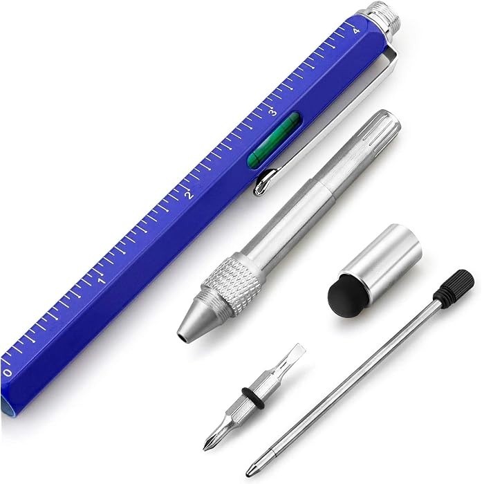 6-in-1 Multitool Pen With Ruler, Screwdriver and Stylus