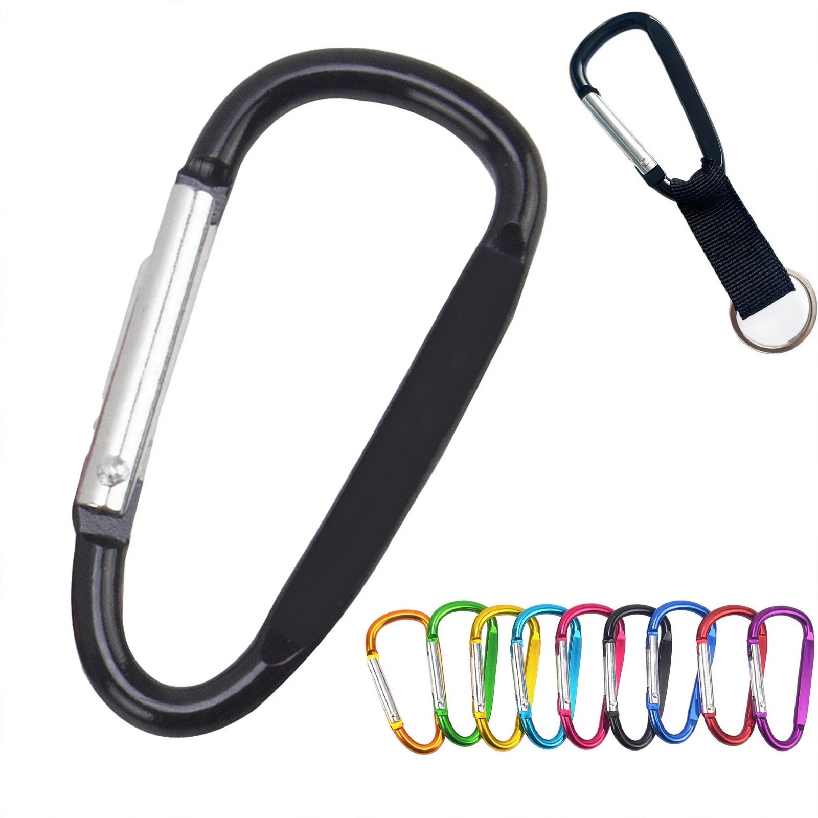 Aluminum Carabiner Key Clip