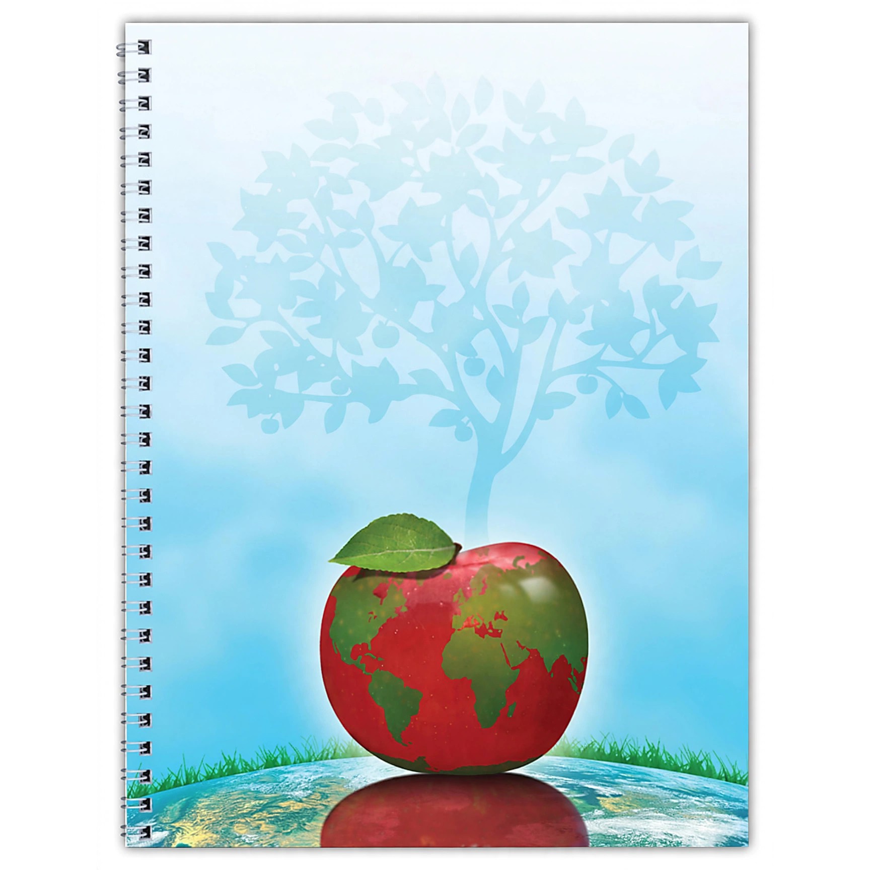 7" x 10" Spiral Academic Planner With Colored Inserts