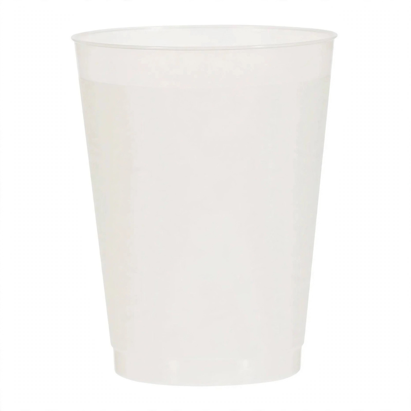 16 Oz. Frosted Flexible Plastic Stadium Cup