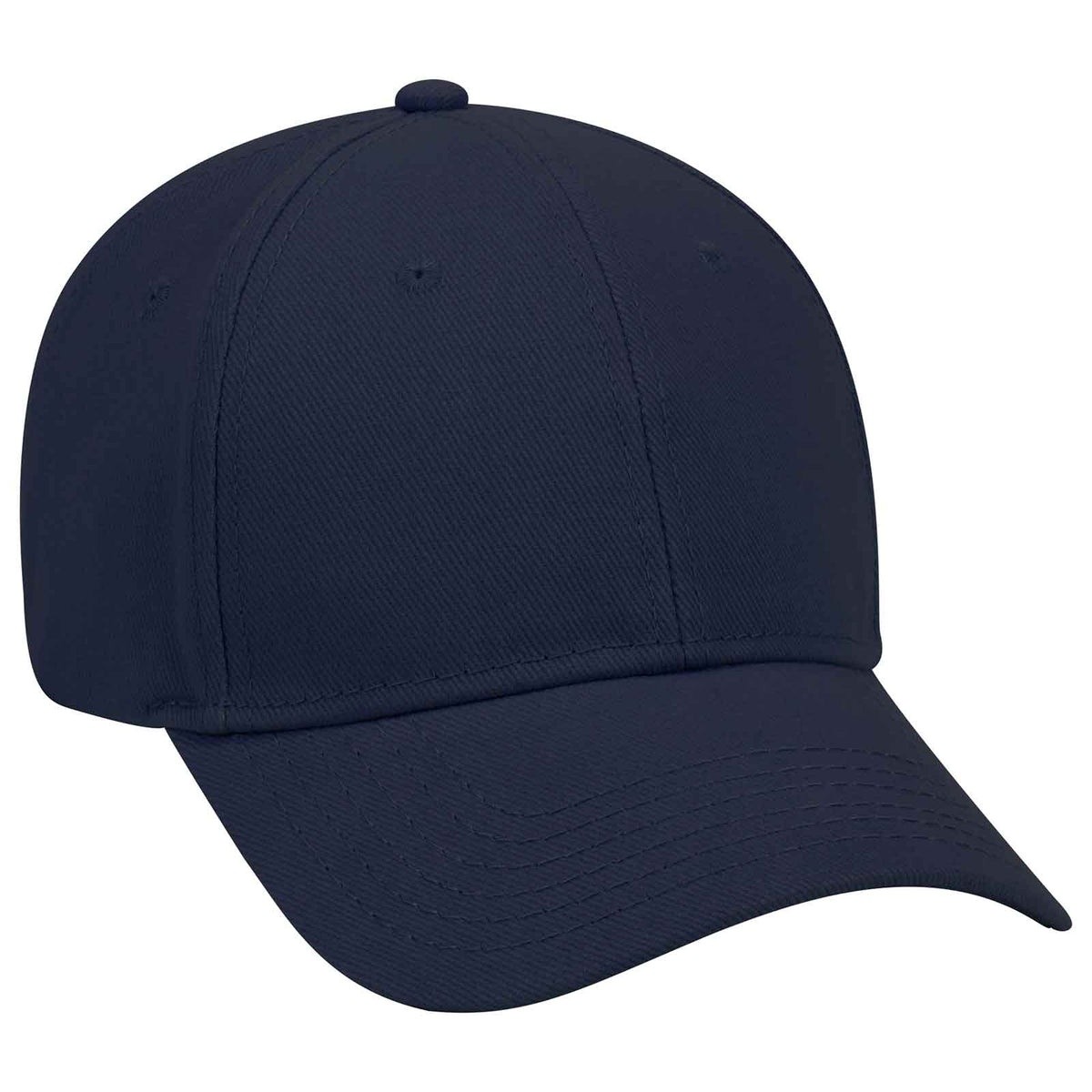 Structured Low-Profile Cap With Firm Front Panel
