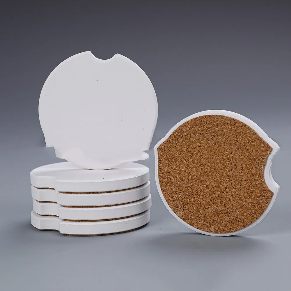 Absorbent Ceramic Car Coaster