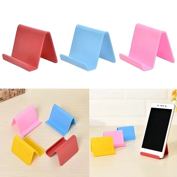 Angled Plastic Desktop Phone Holder