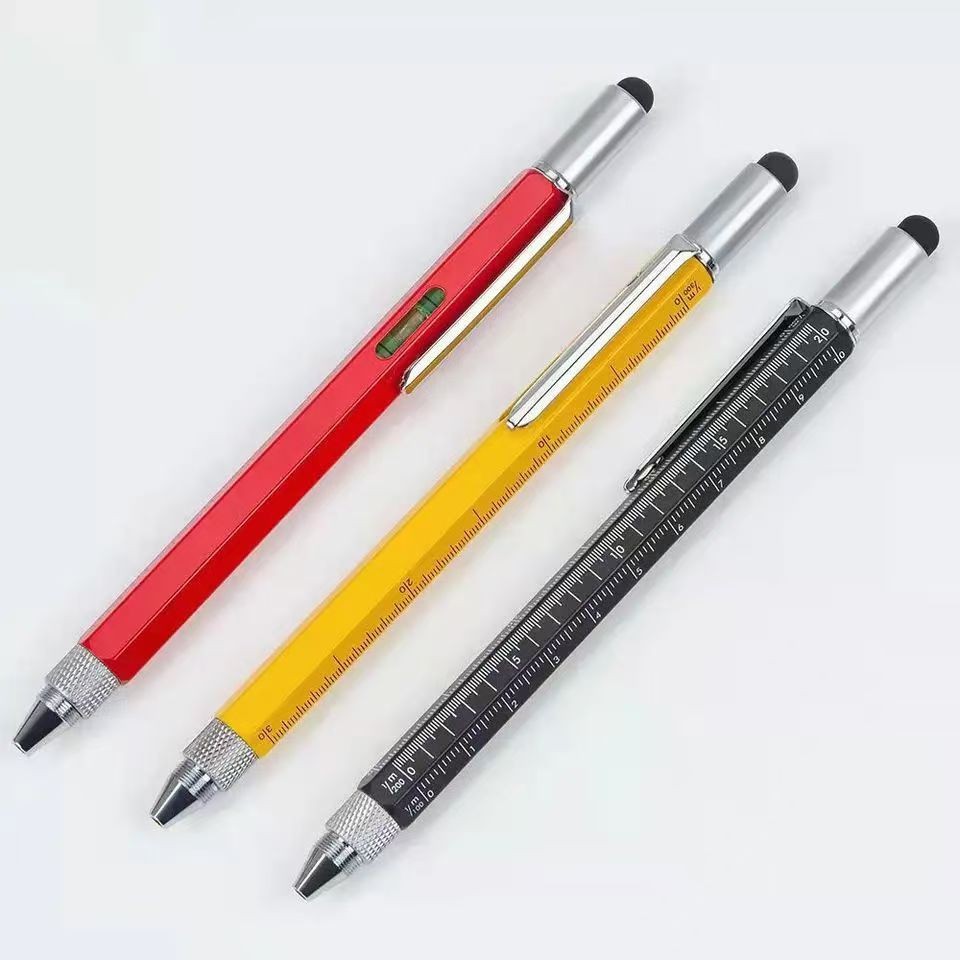 7-in-1 Multi-Tool Pen With Ruler and Level