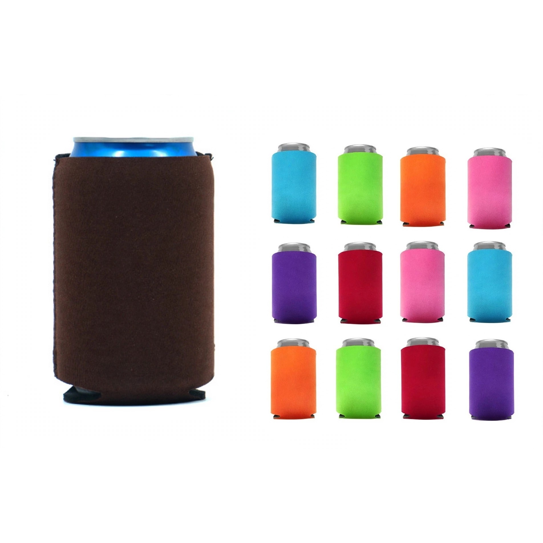 Folding Can Cooler Sleeve