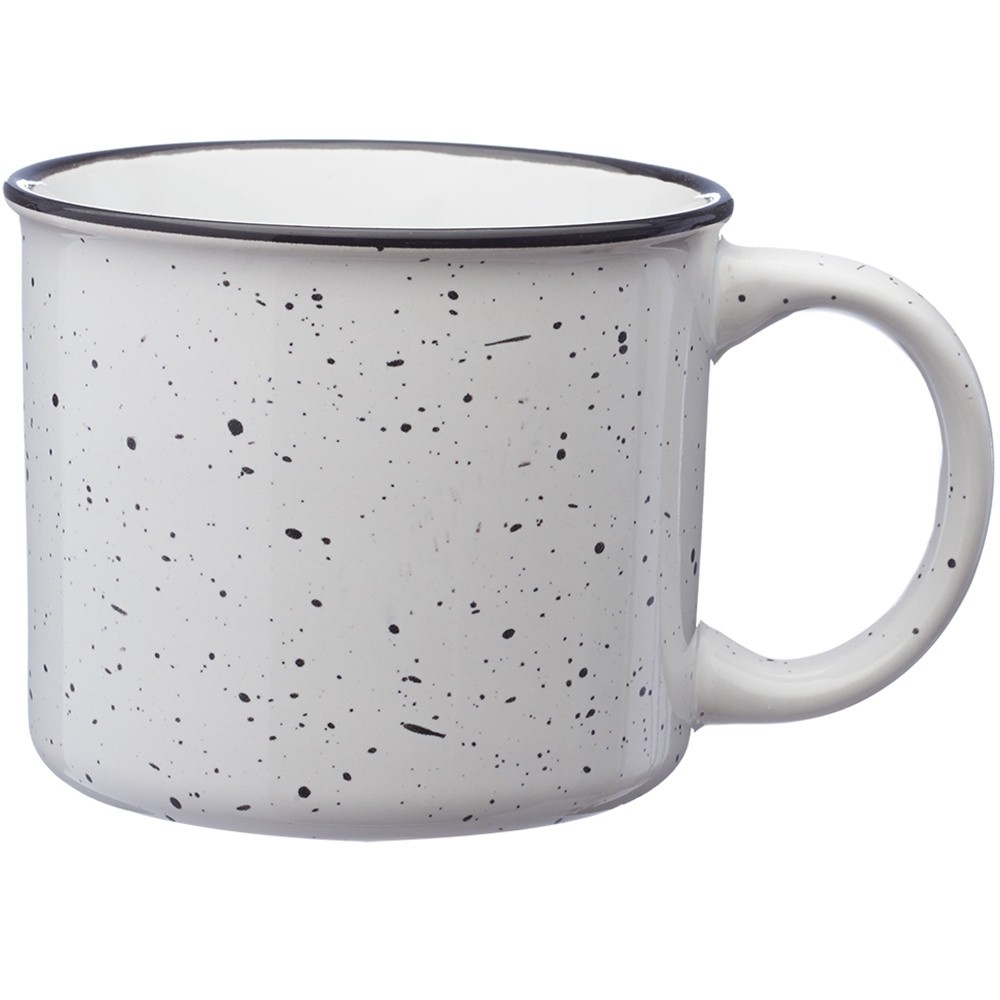 13 Oz. Speckled Ceramic Campfire Mug