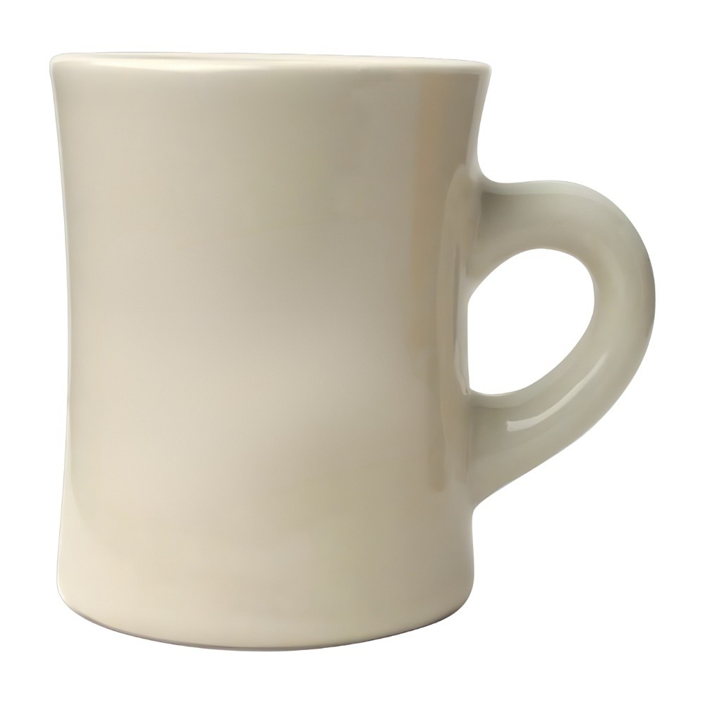 11 Oz. Ceramic Diner Coffee Mug With C-Handle