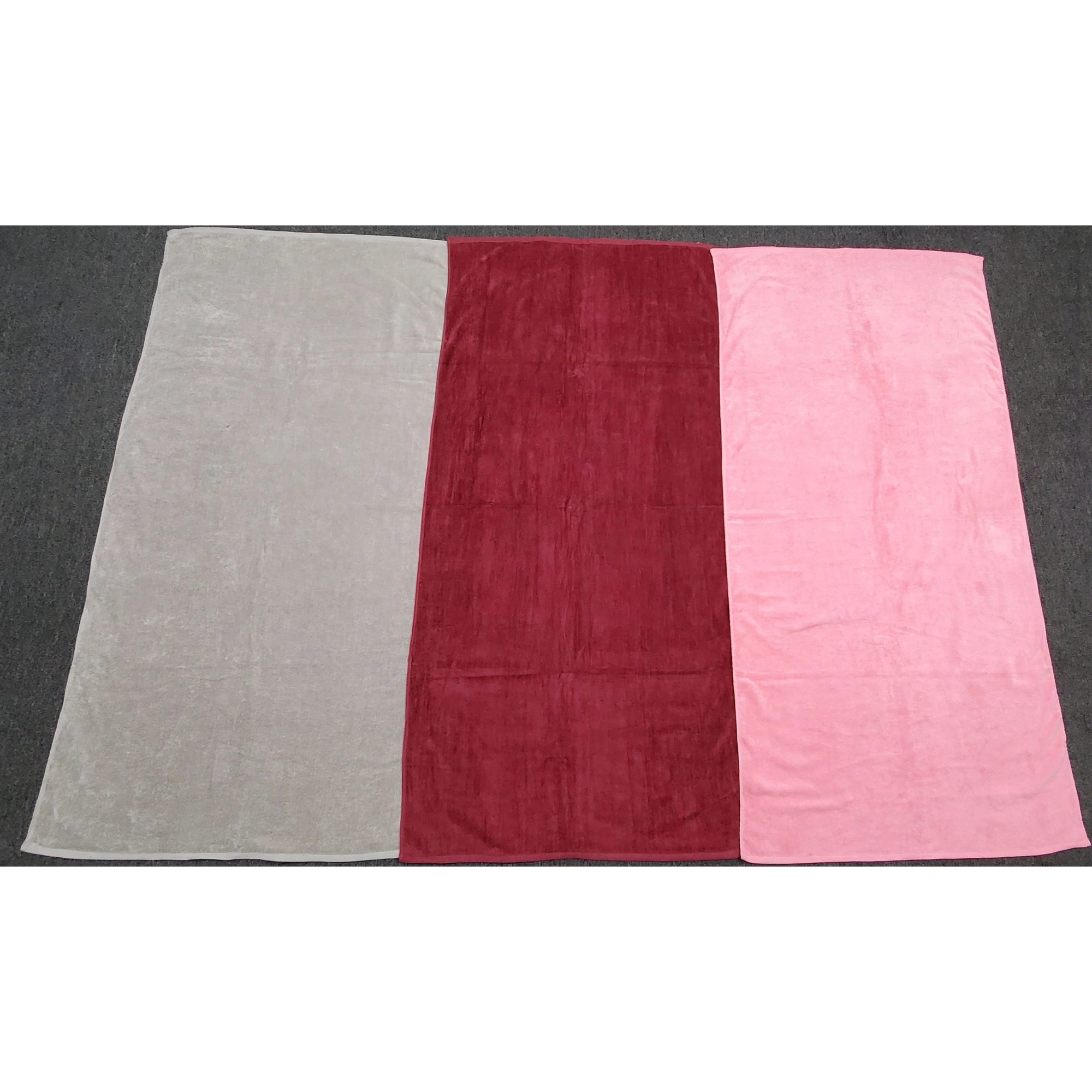 30" x 60" Basic Weight Cotton Terry Beach Towel
