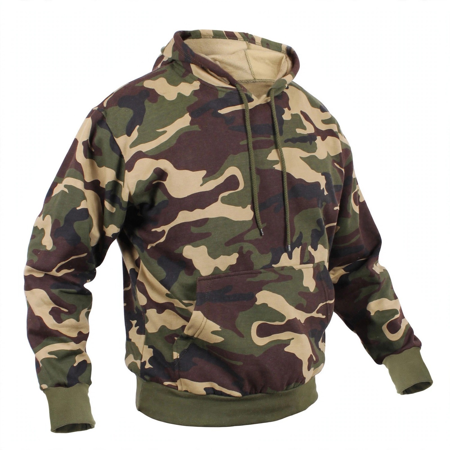 Men's Midweight Fleece Hooded Sweatshirt