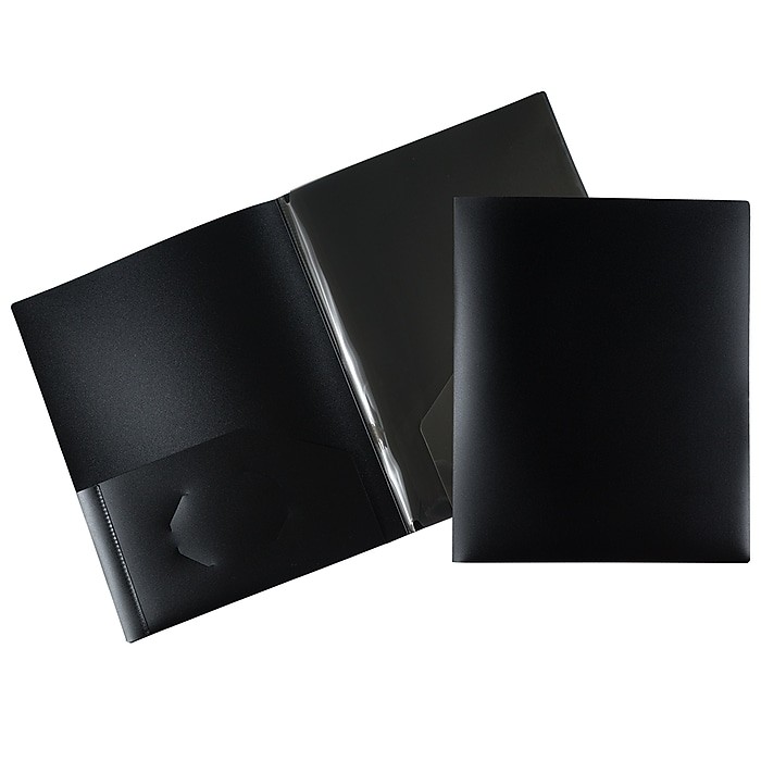 Translucent Plastic Pocket Folder