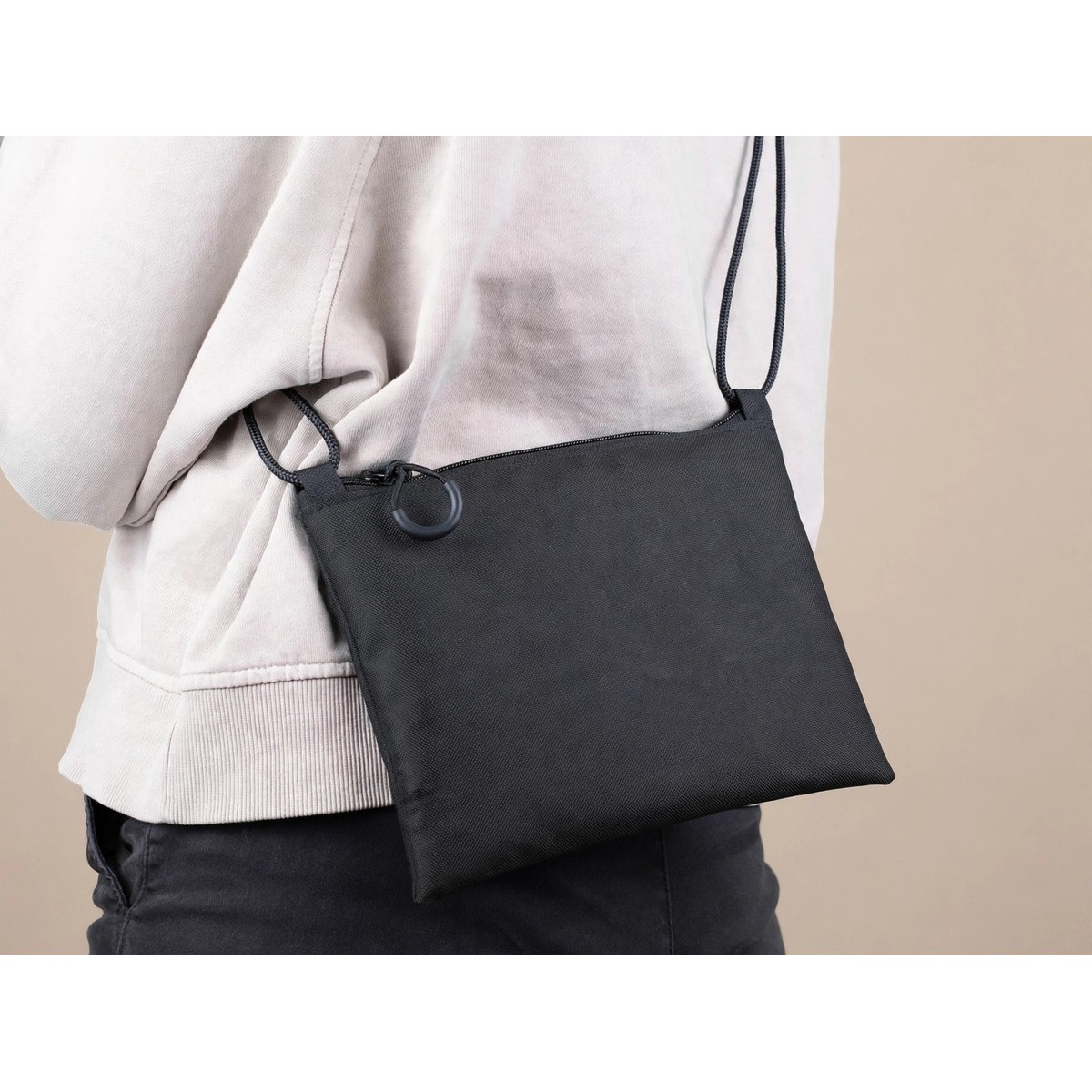 Recycled Nylon Crossbody Shoulder Bag