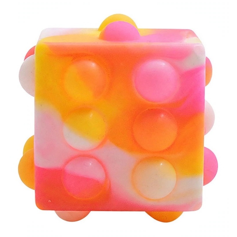 Silicone Push Pop Fidget Cube