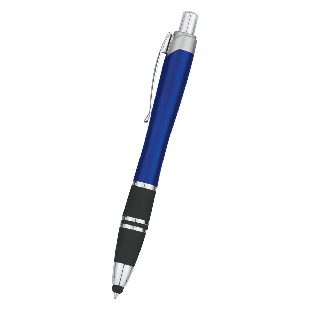 Tri-Band Metal Pen With Stylus
