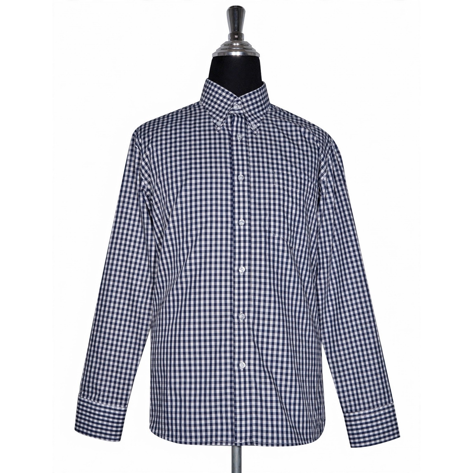 Men's Easy-Care Gingham Check Shirt