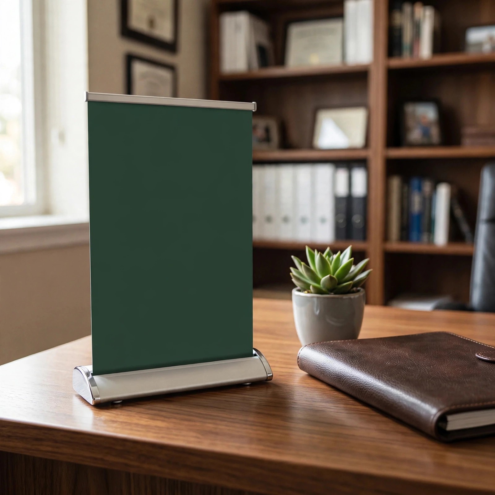 Tabletop Retractable Banner Display