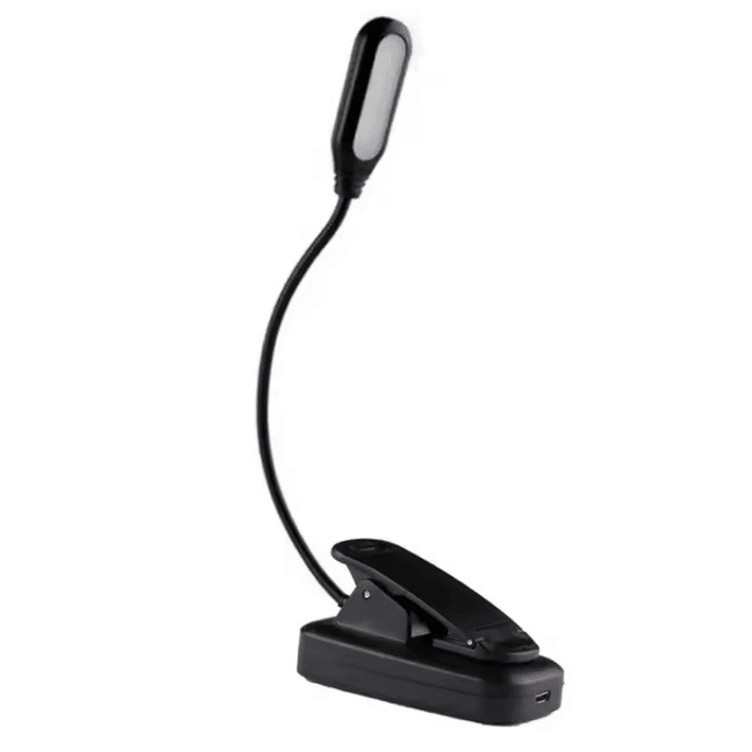 Bendable LED Clip-On Book Light