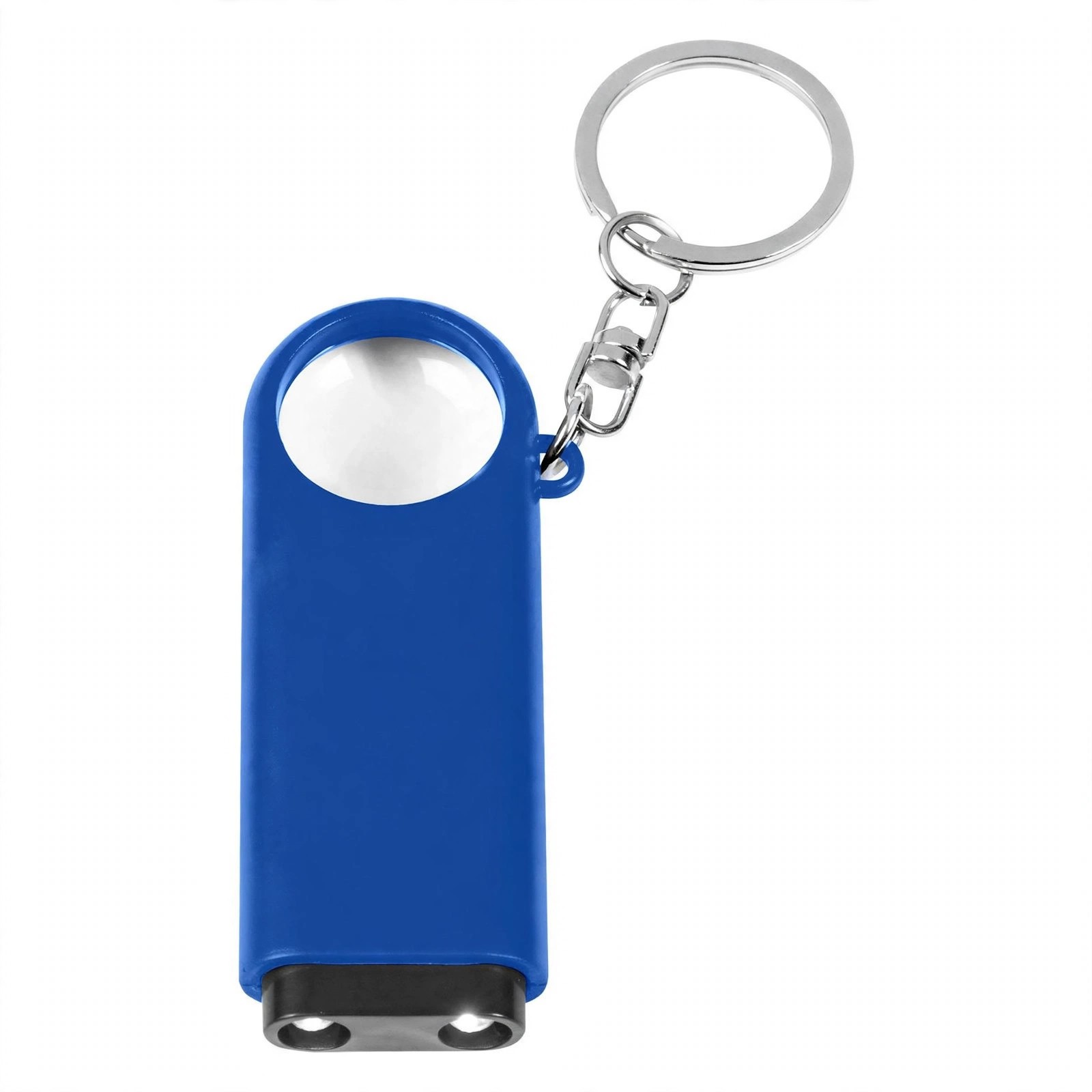 Magnifier and LED Light Keychain