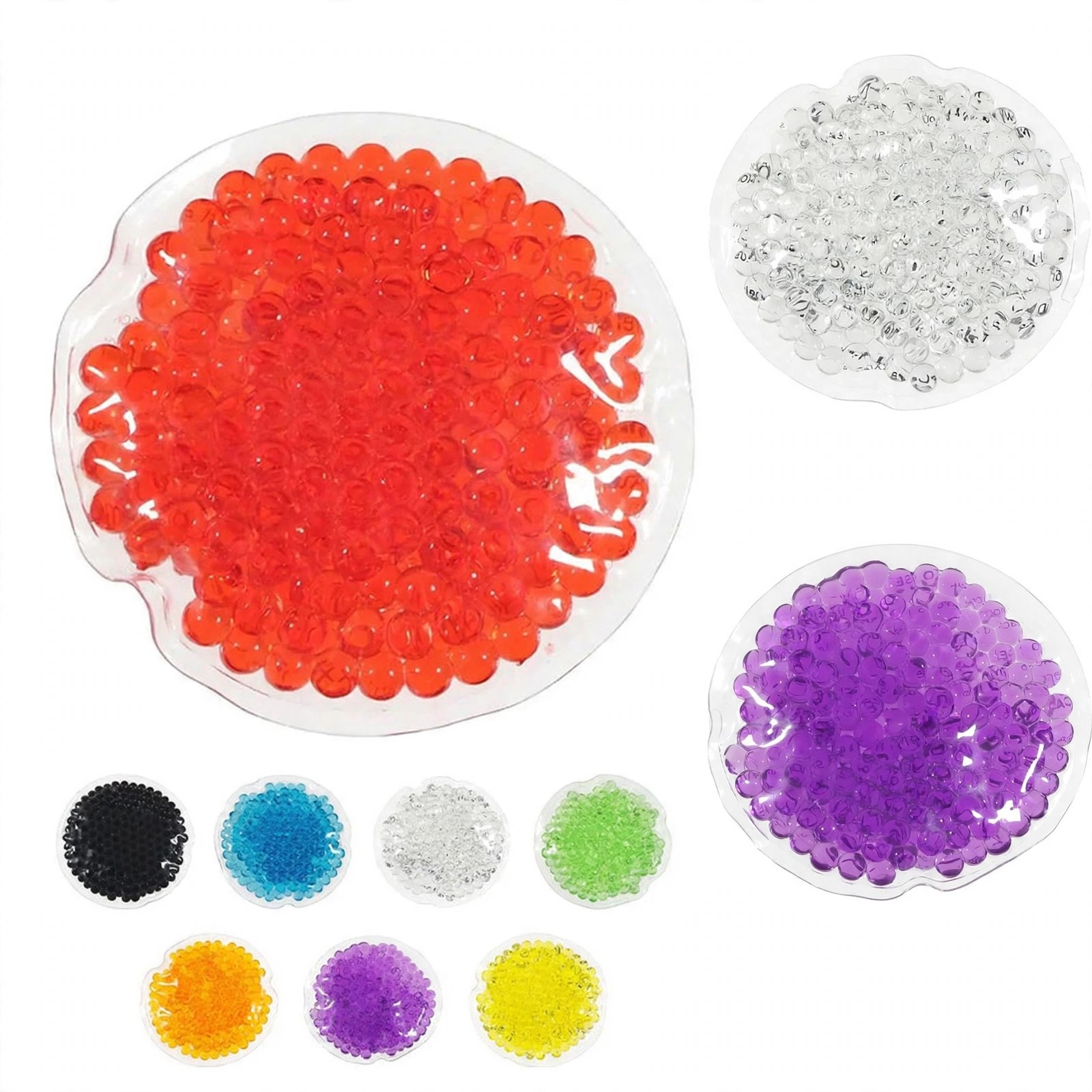 4" Round Gel Bead Hot/Cold Pack