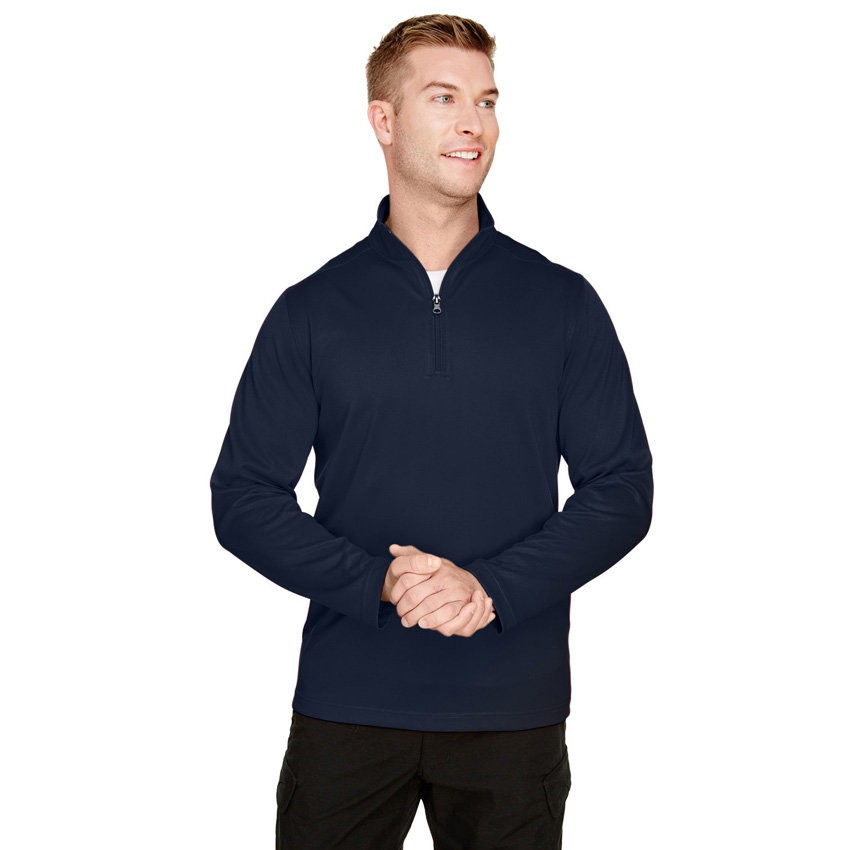 Men's Micro-Polyester Tech Quarter-Zip Pullover