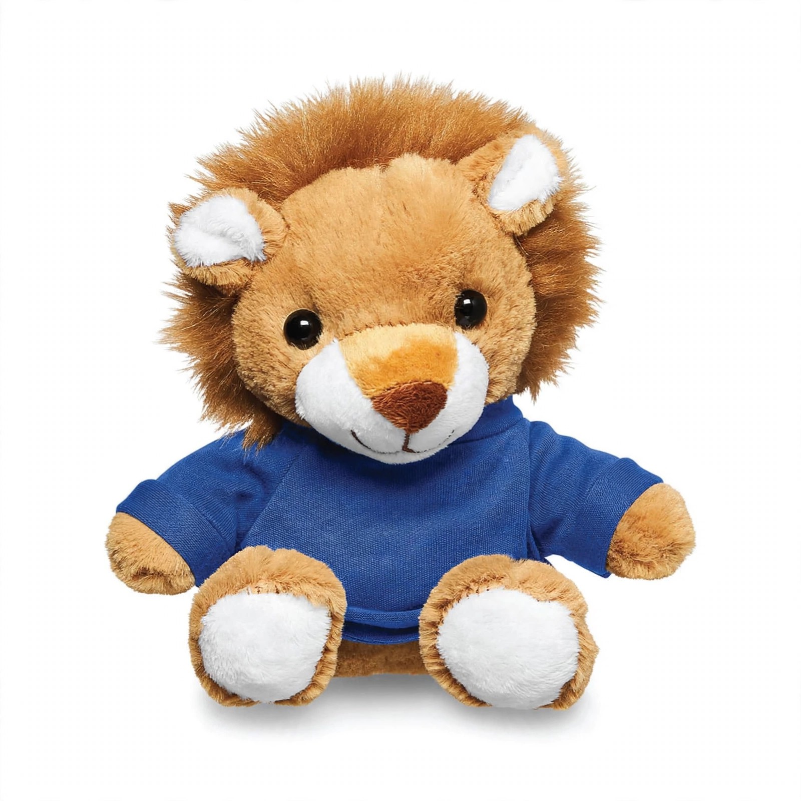 6" Plush Lion With T-Shirt and Gift Box