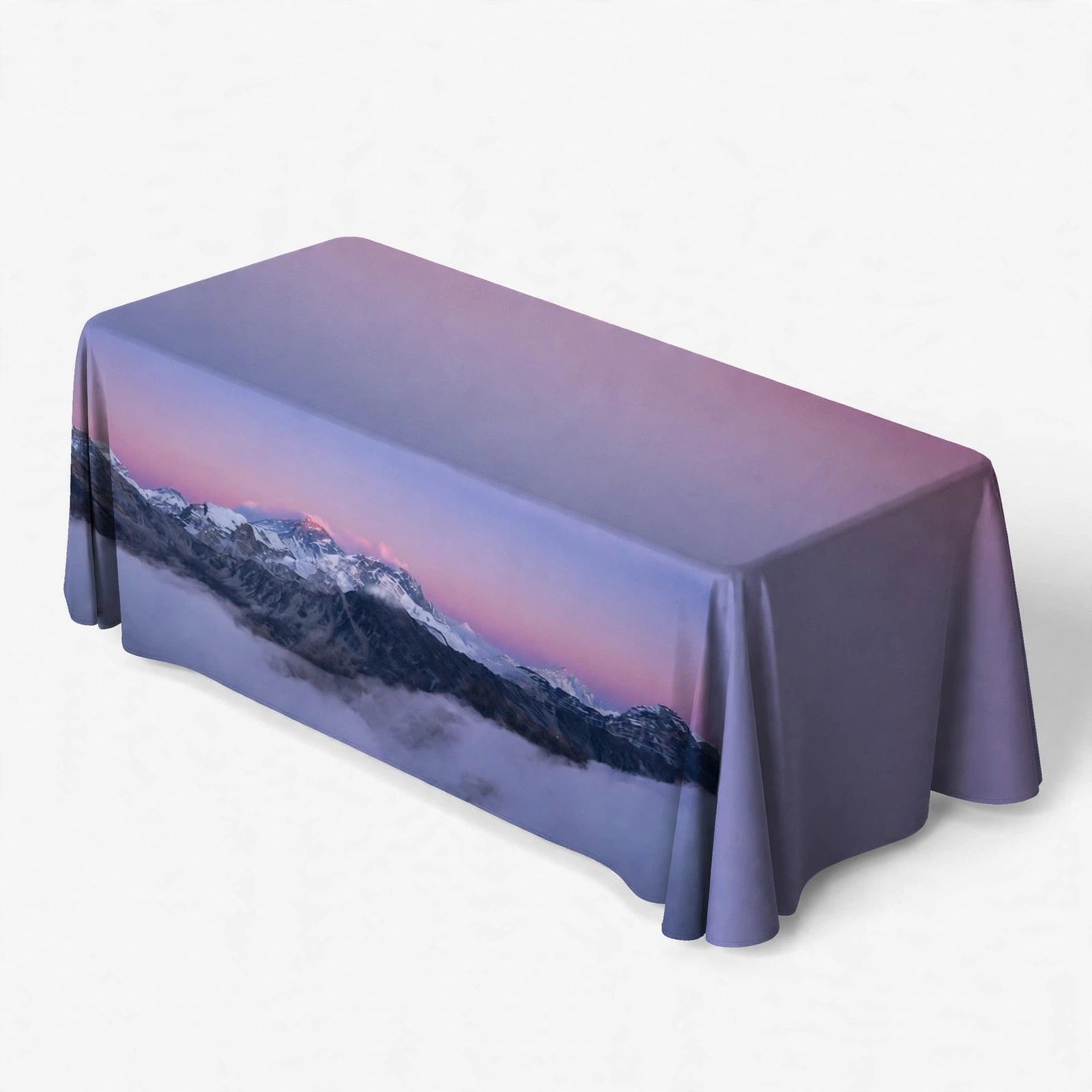 6 Ft. Full-Color Draped Table Throw