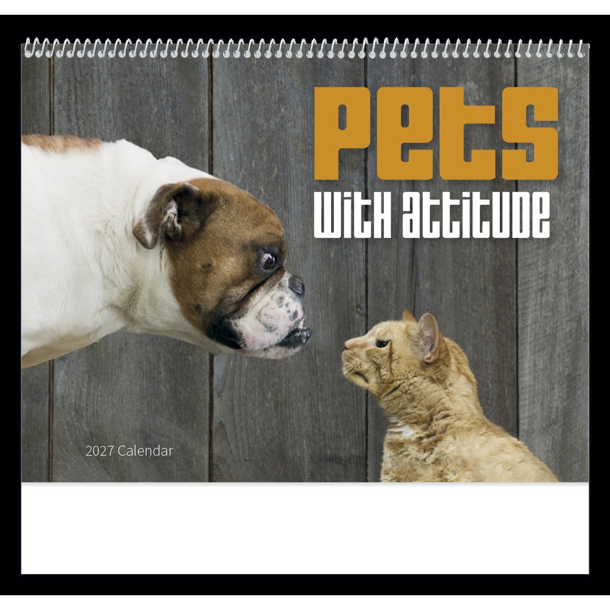 Pet Photo Spiral Wall Calendar