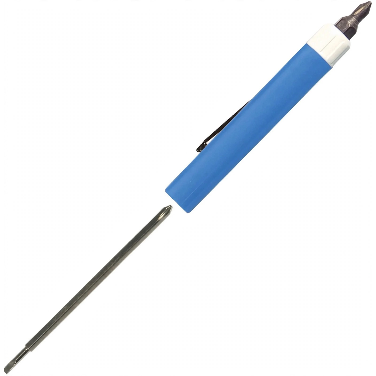 Pen-Style Pocket Screwdriver With Clip