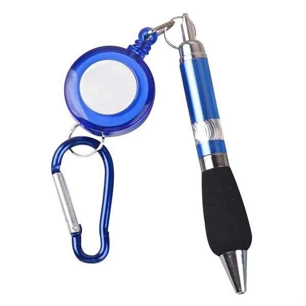 3-in-1 Retractable Badge Reel Pen