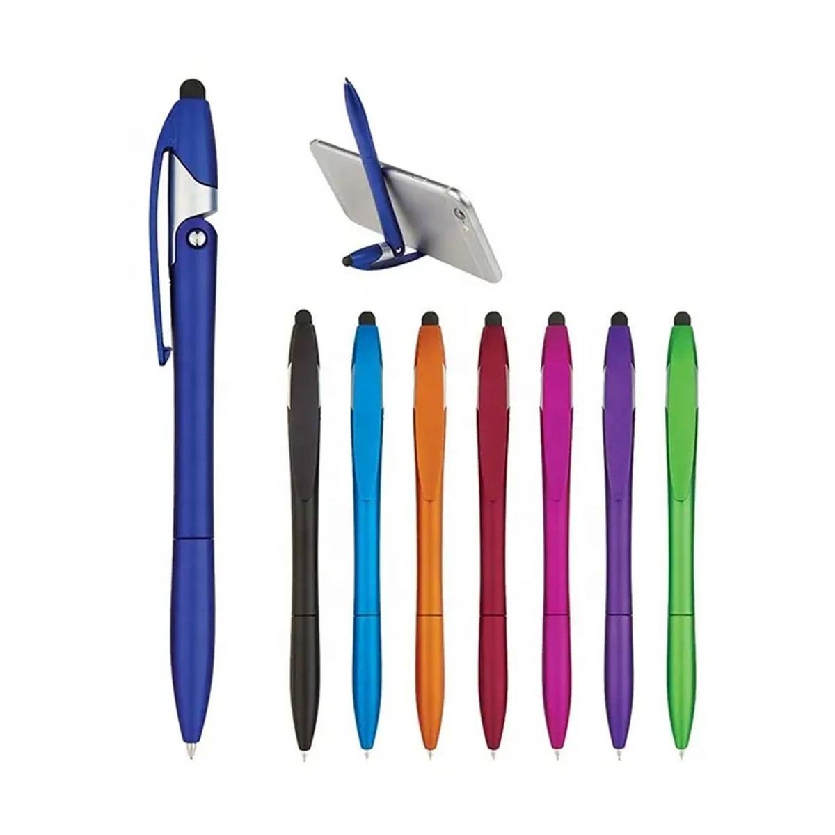 4-in-1 Stylus Ballpoint Pen With Phone Stand