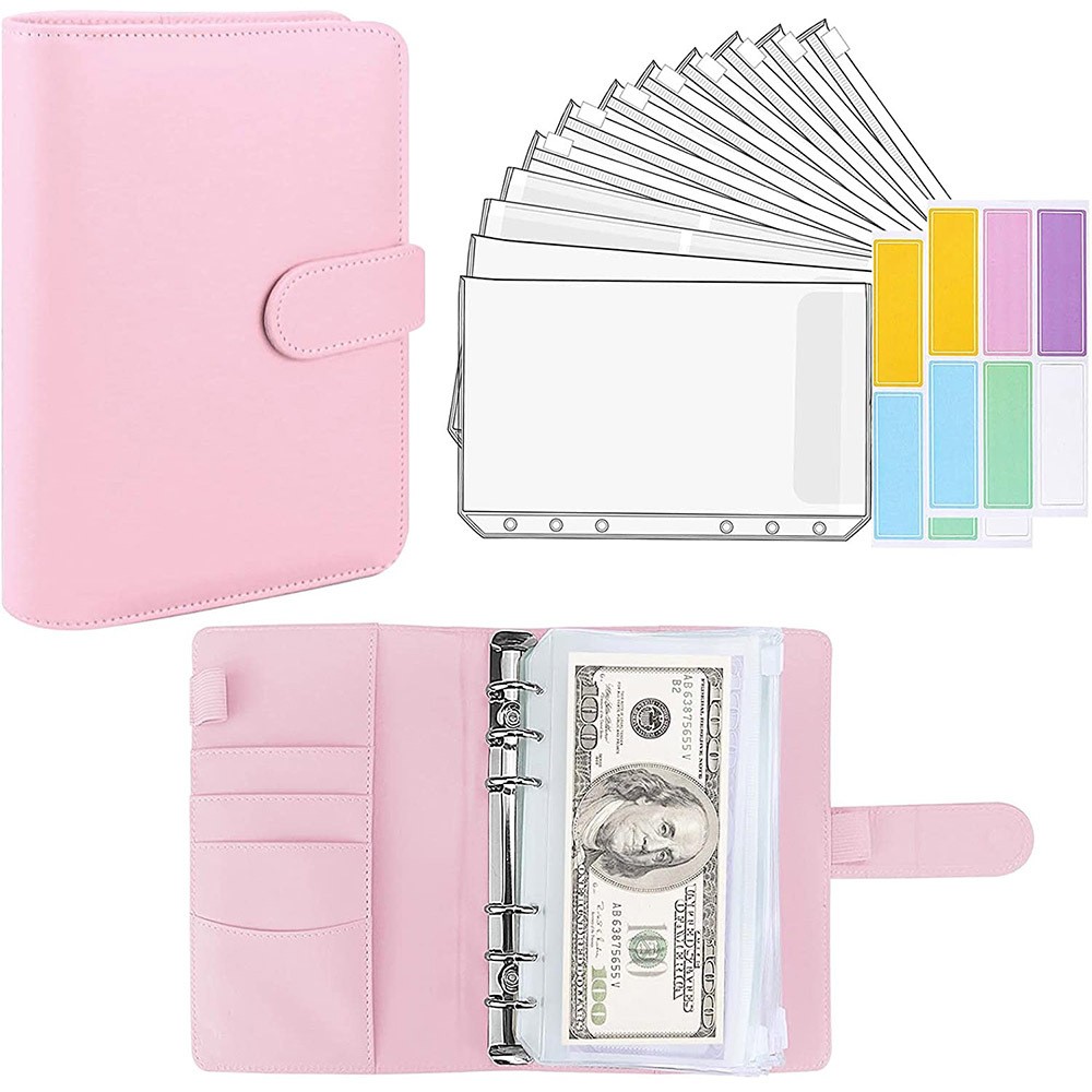 A6 6-Ring Budget Binder With Pockets