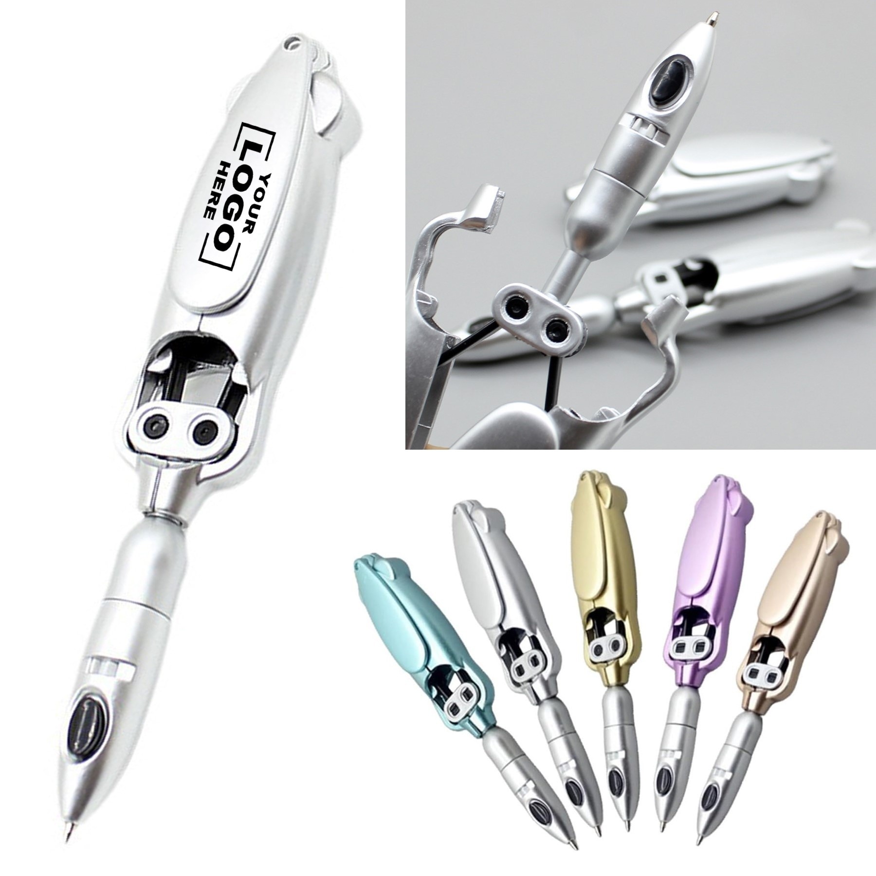 Pop-Out Transforming Toy Pen