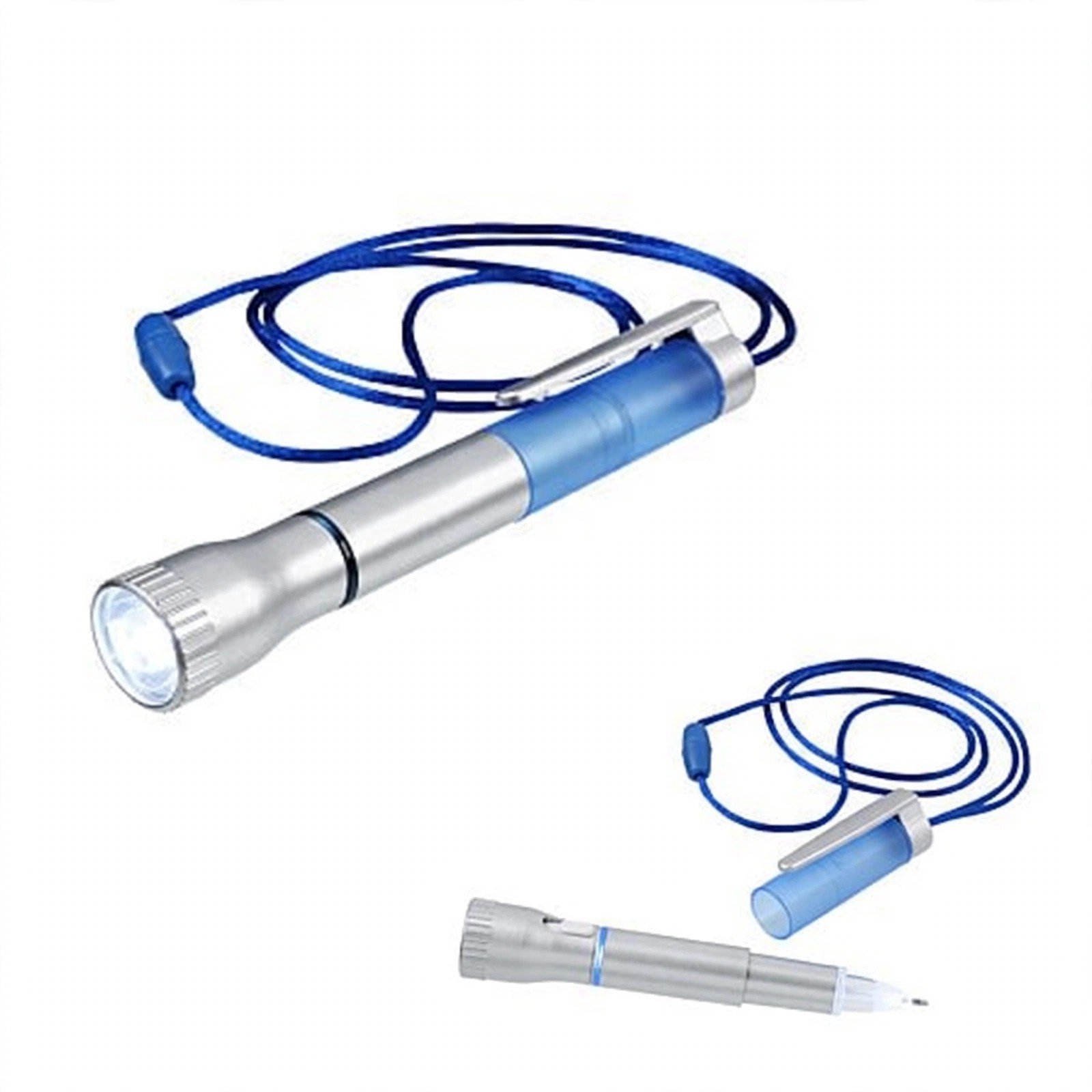 Neck Lanyard Pen With LED Reading Light