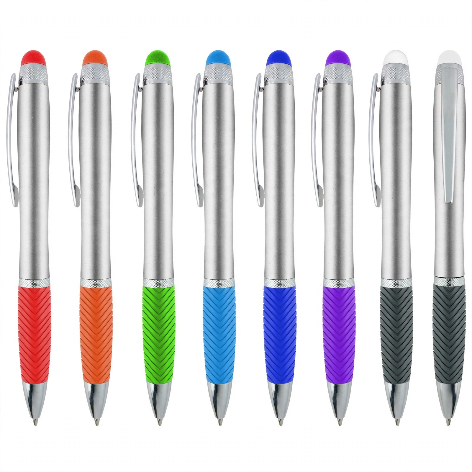 LED Light-Up Engraved Stylus Ballpoint Pen