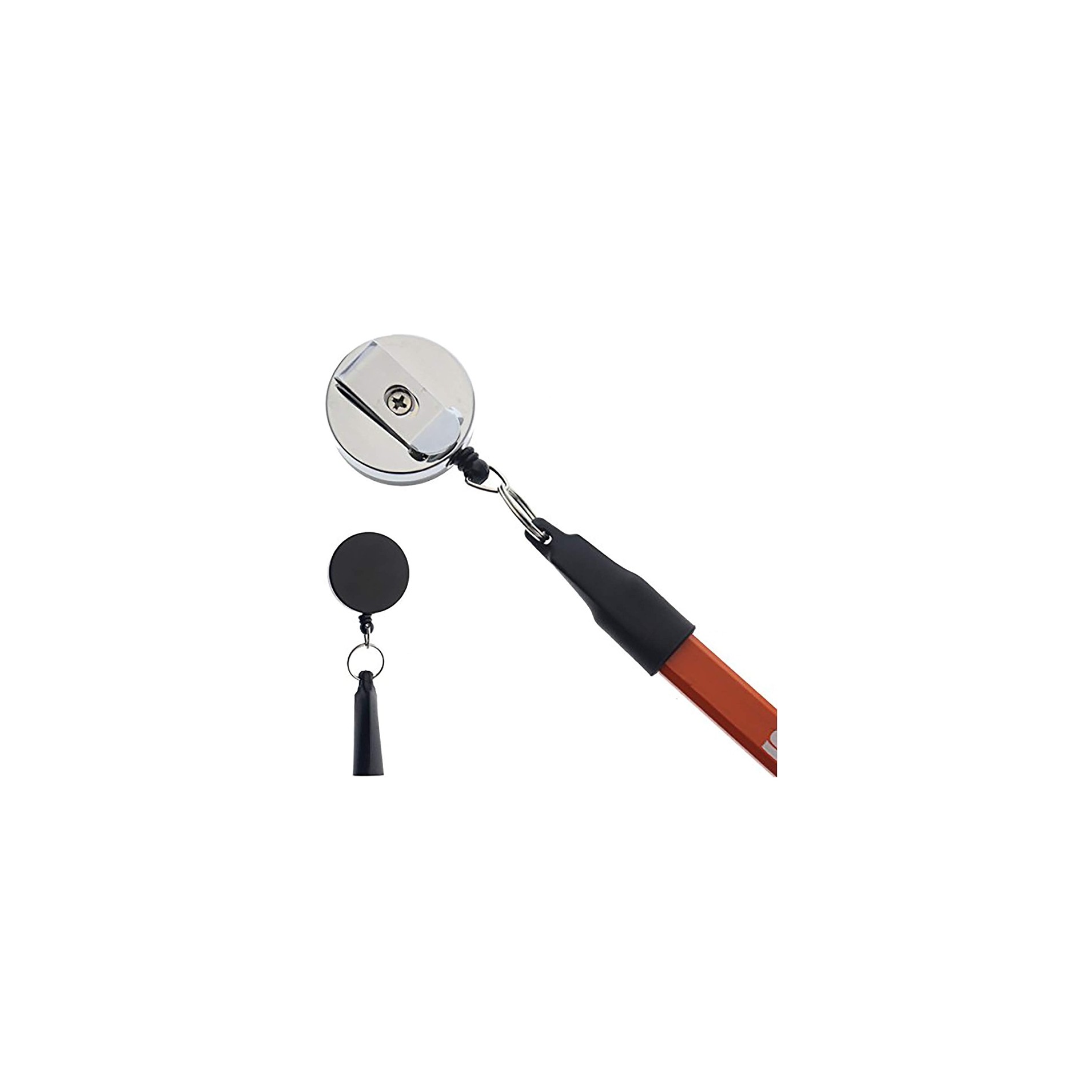 Retractable Pen Holder With Pocket Clip