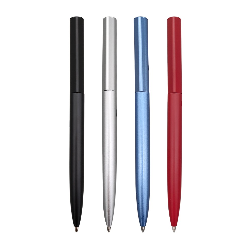 Triangular Twist Ballpoint Pen - Red