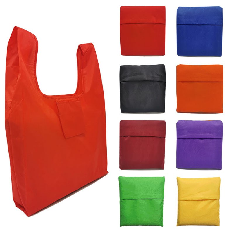Folding Nylon Handheld Shopping Bag