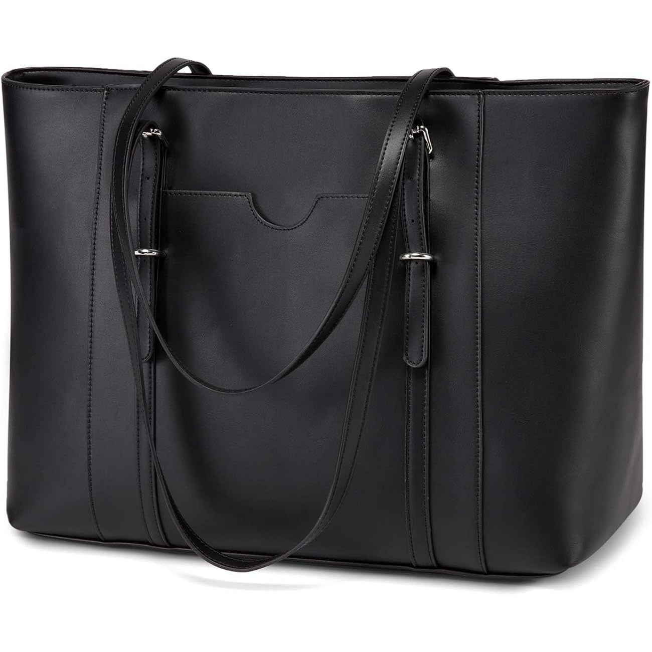 Water-Repellent PU Leather Tote Bag