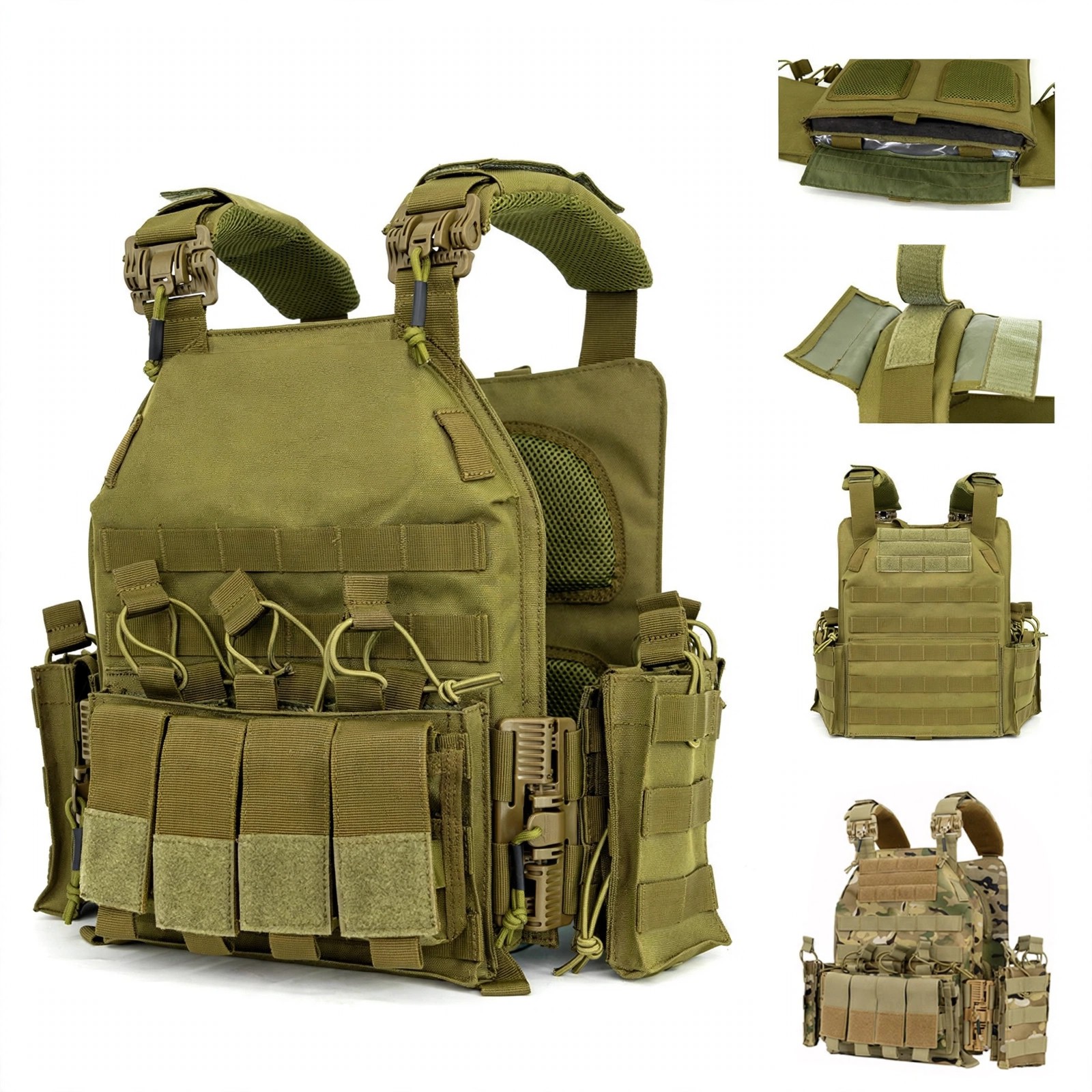 Adjustable 600D Nylon Tactical Vest