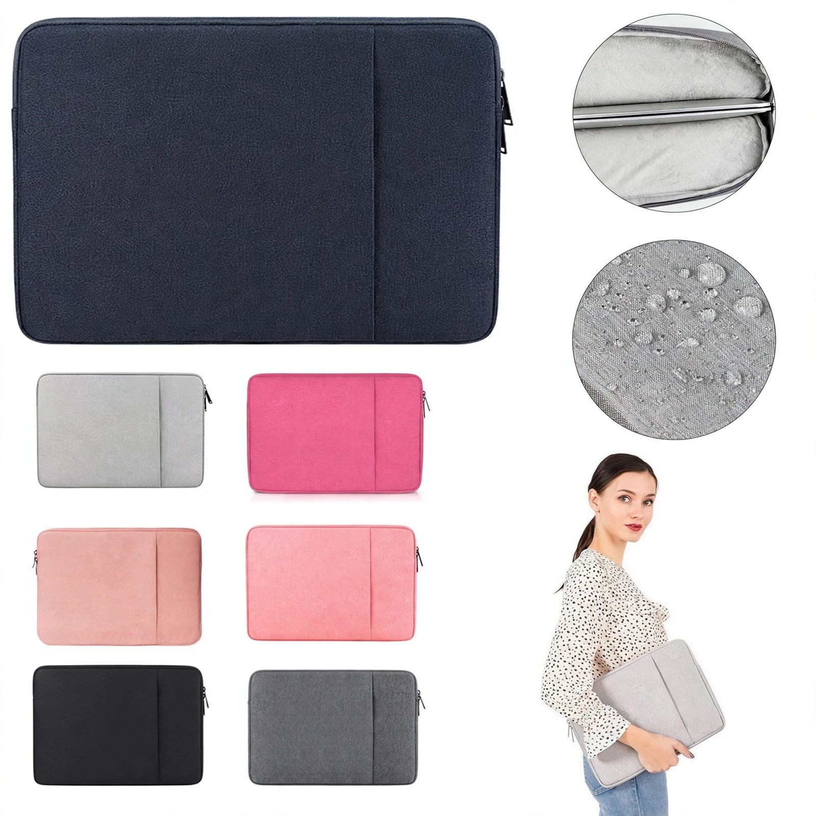 Waterproof Fabric Laptop and Tablet Case