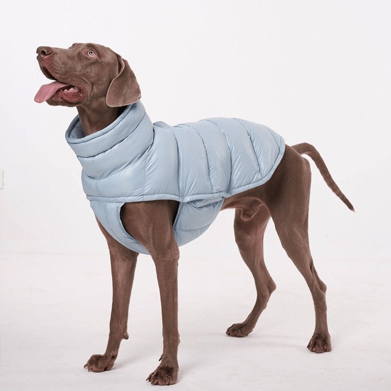 Windproof Quilted Puffer Dog Jacket