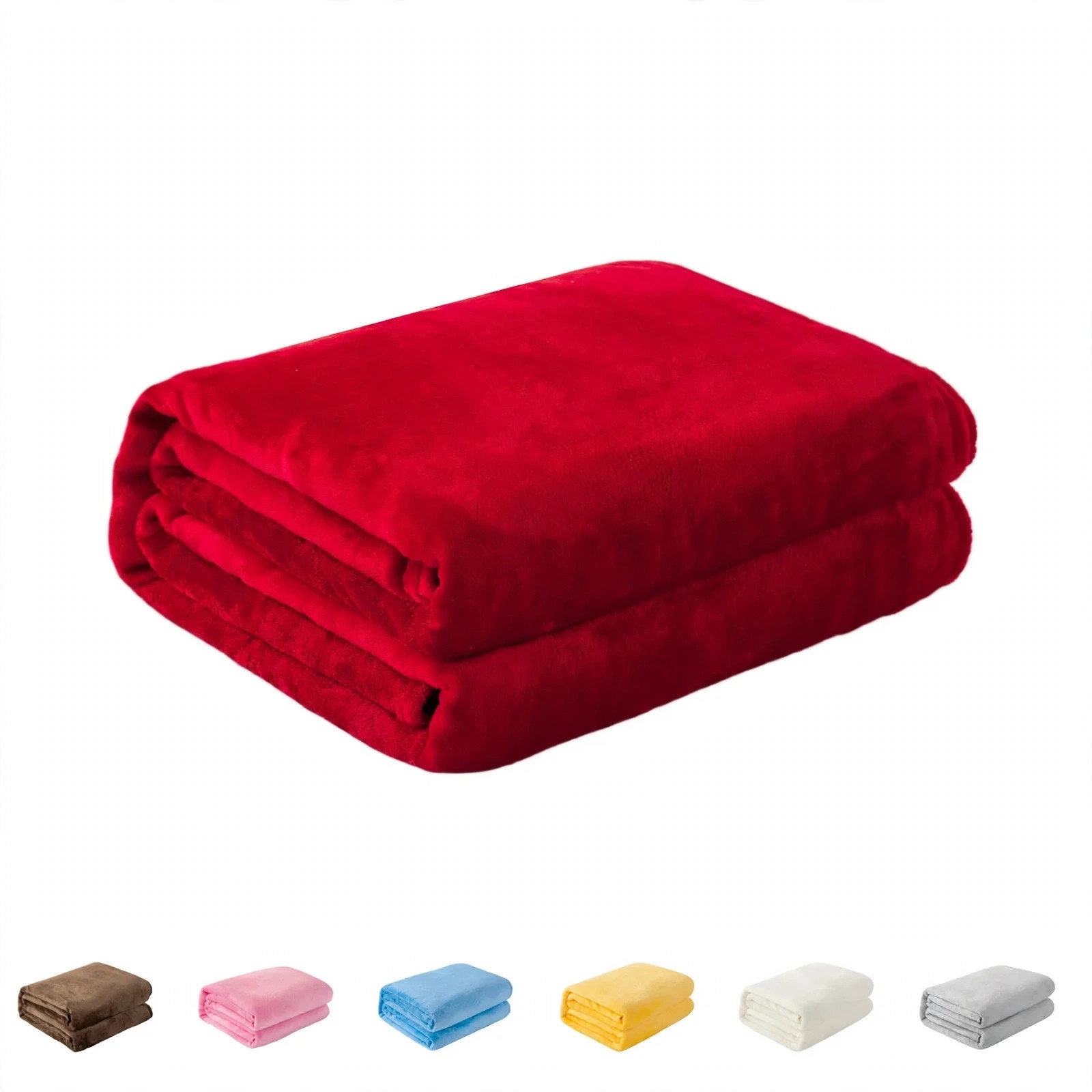 59" x 39" Double-Sided Plush Fleece Blanket