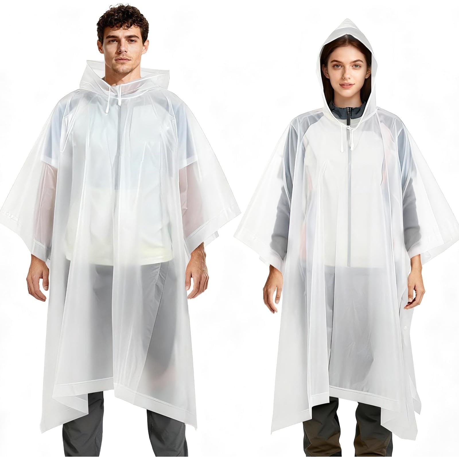 Reusable EVA Rain Poncho
