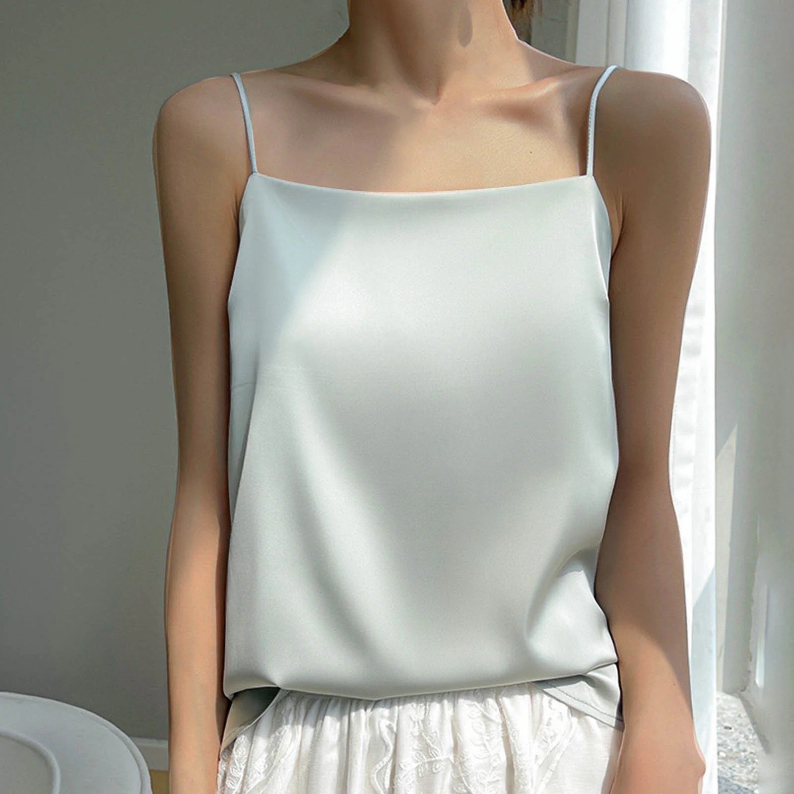Women's Ice Silk Spaghetti Strap Camisole