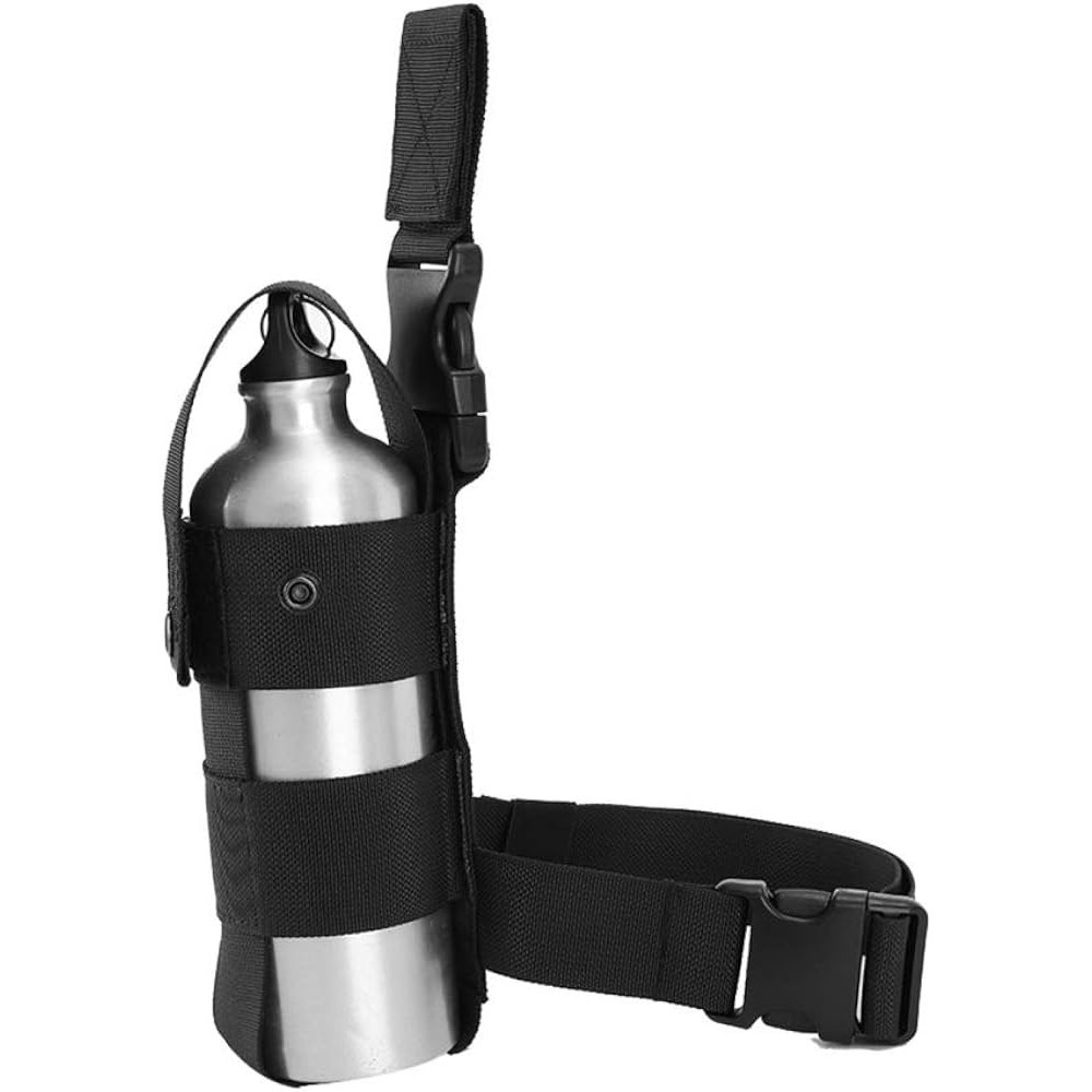 Adjustable Nylon Belt Water Bottle Holder