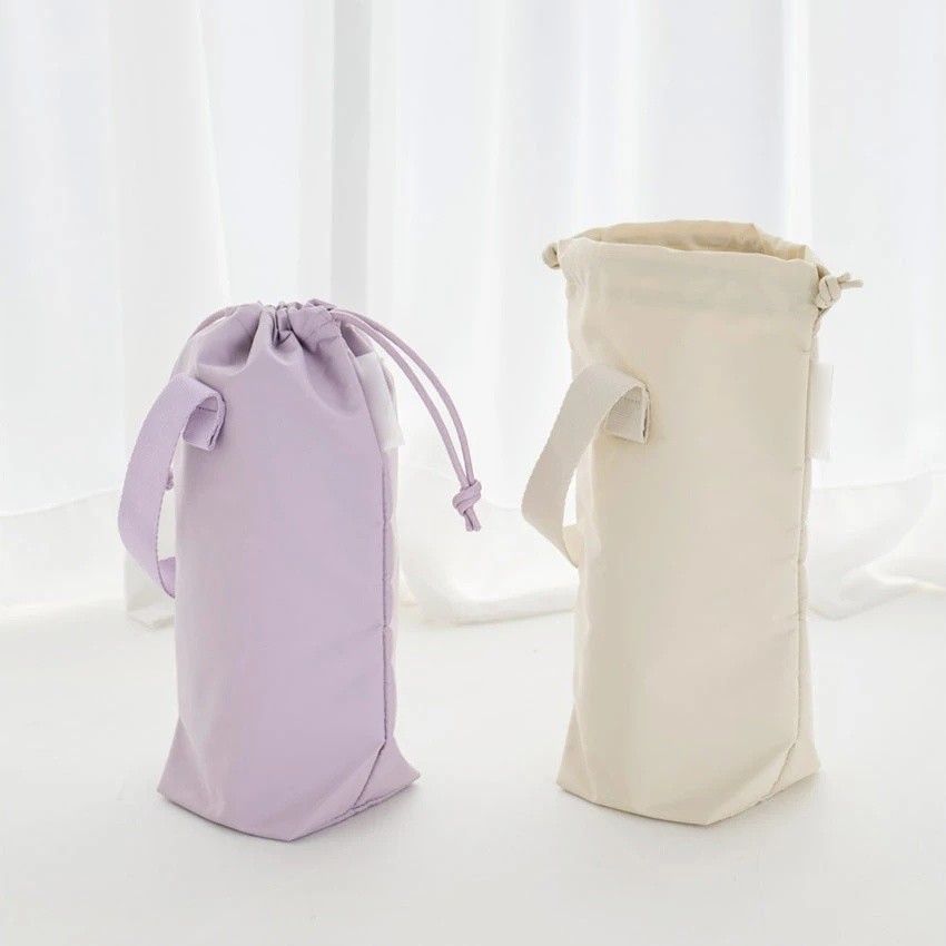 Nylon Drawstring Bottle and Tumbler Carrier Bag