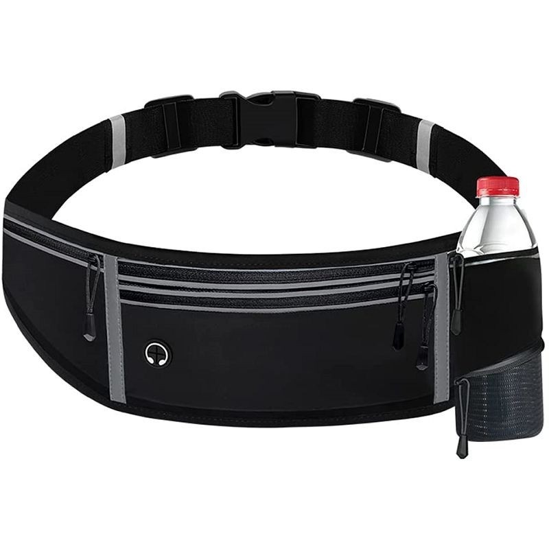Running Waist Bag With Water Bottle Holder