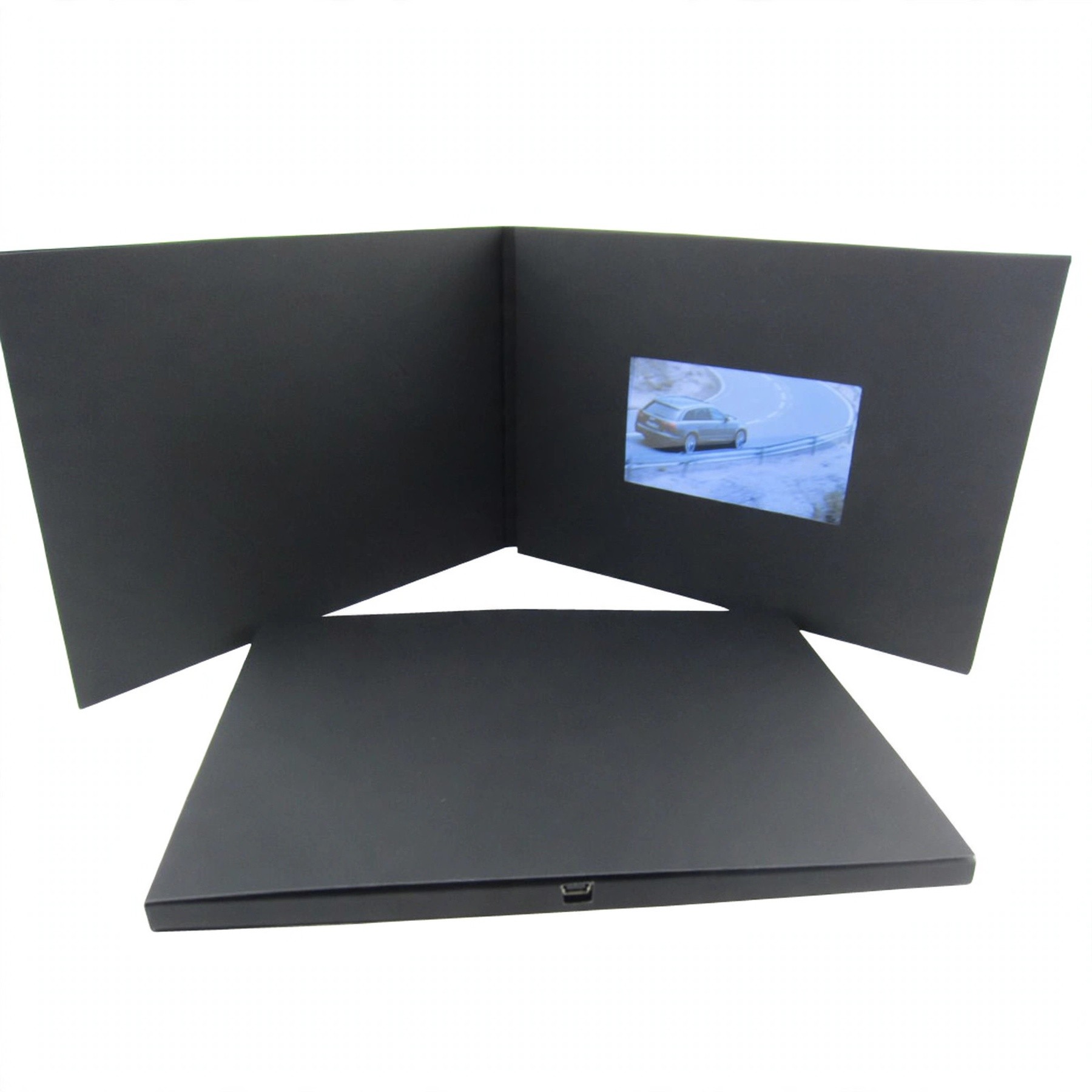 4.3" LCD Video Brochure Bi-Fold Card