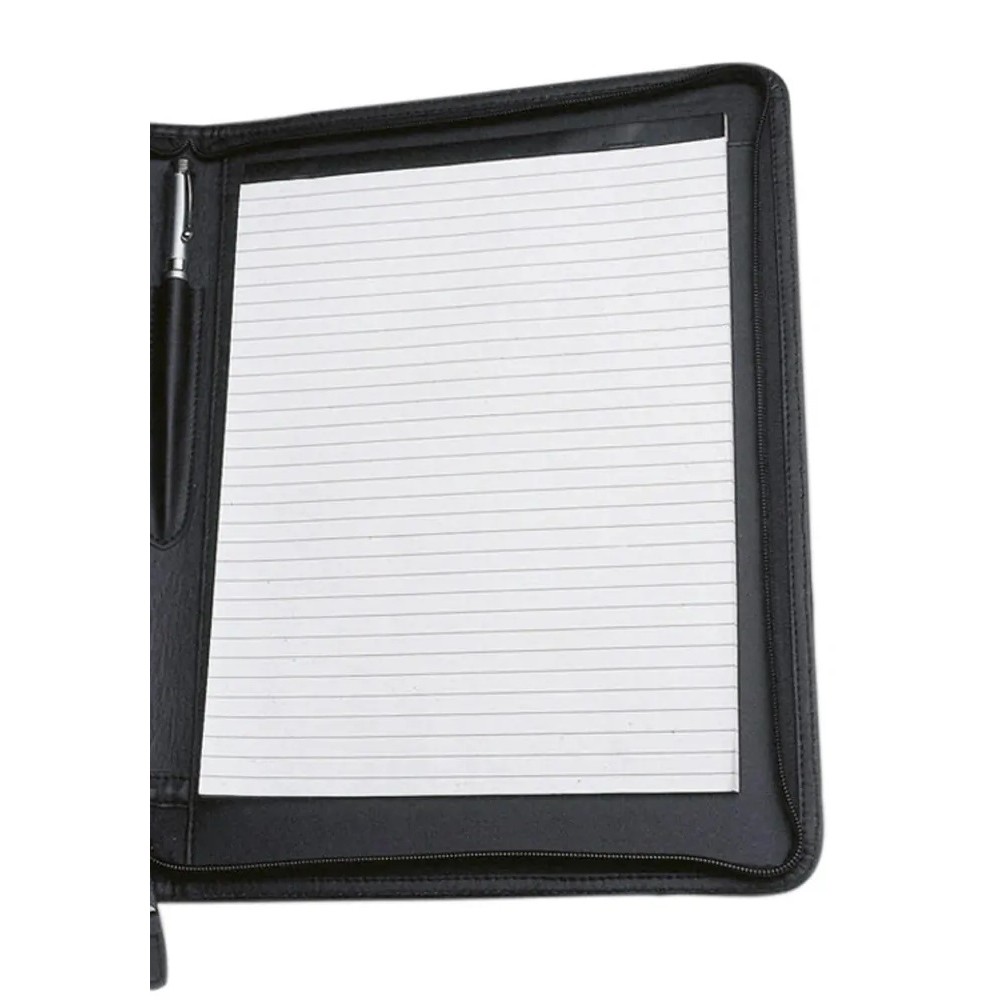 A4 Faux Leather Portfolio With Calculator