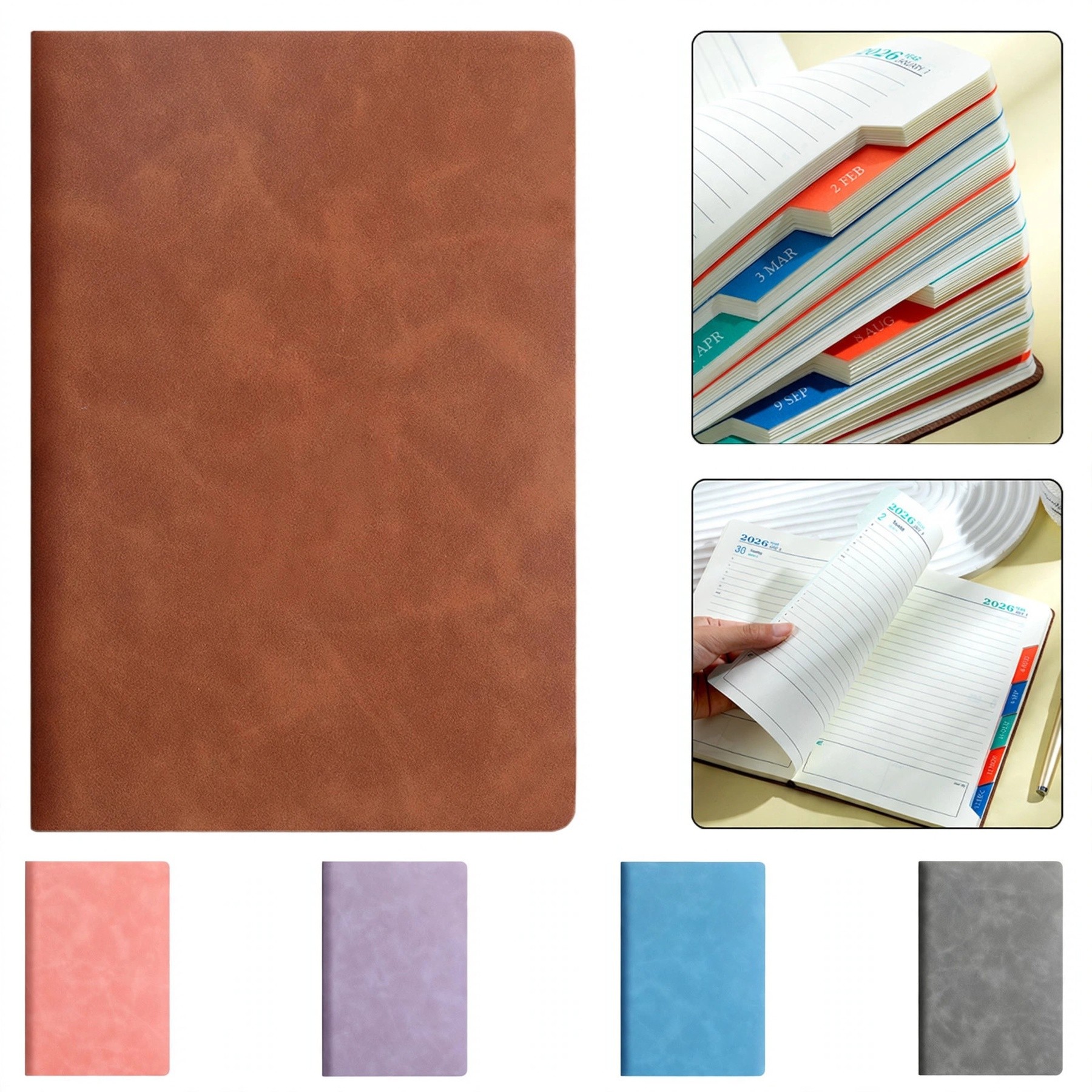 A5 Dated Daily Planner Notebook