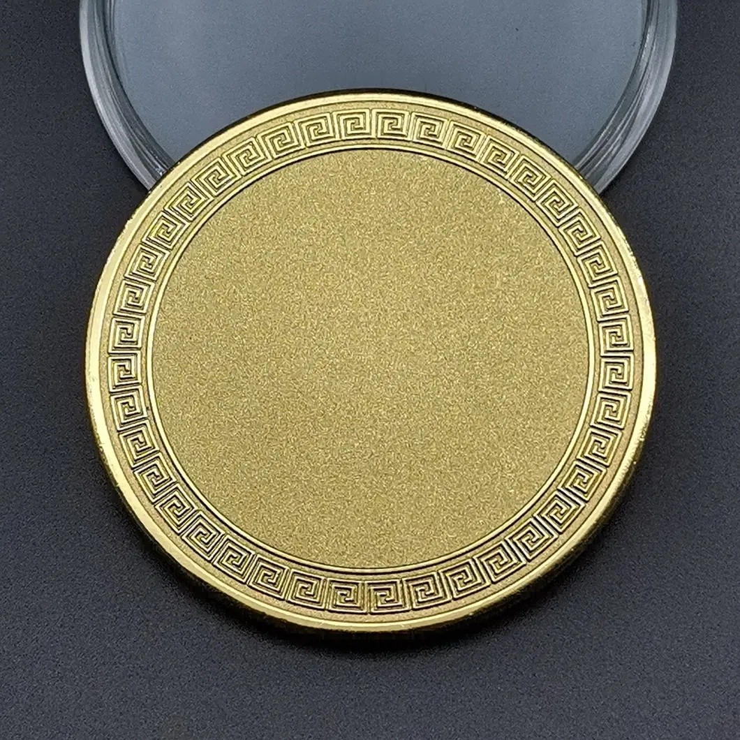 2" Metal Challenge Coin With 3D Detail
